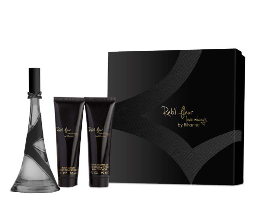 Rihanna Reb'l Fleur Love Always 3pc Gift Set EDP 3.4 oz Women
