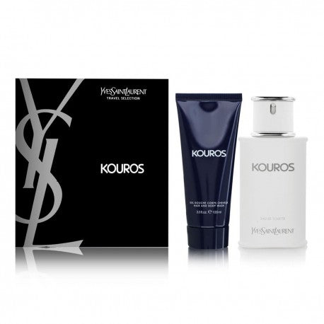Yves Saint Laurent Kouros Gift Set 2PCS Eau de Toilette 3.3 oz 100ml
