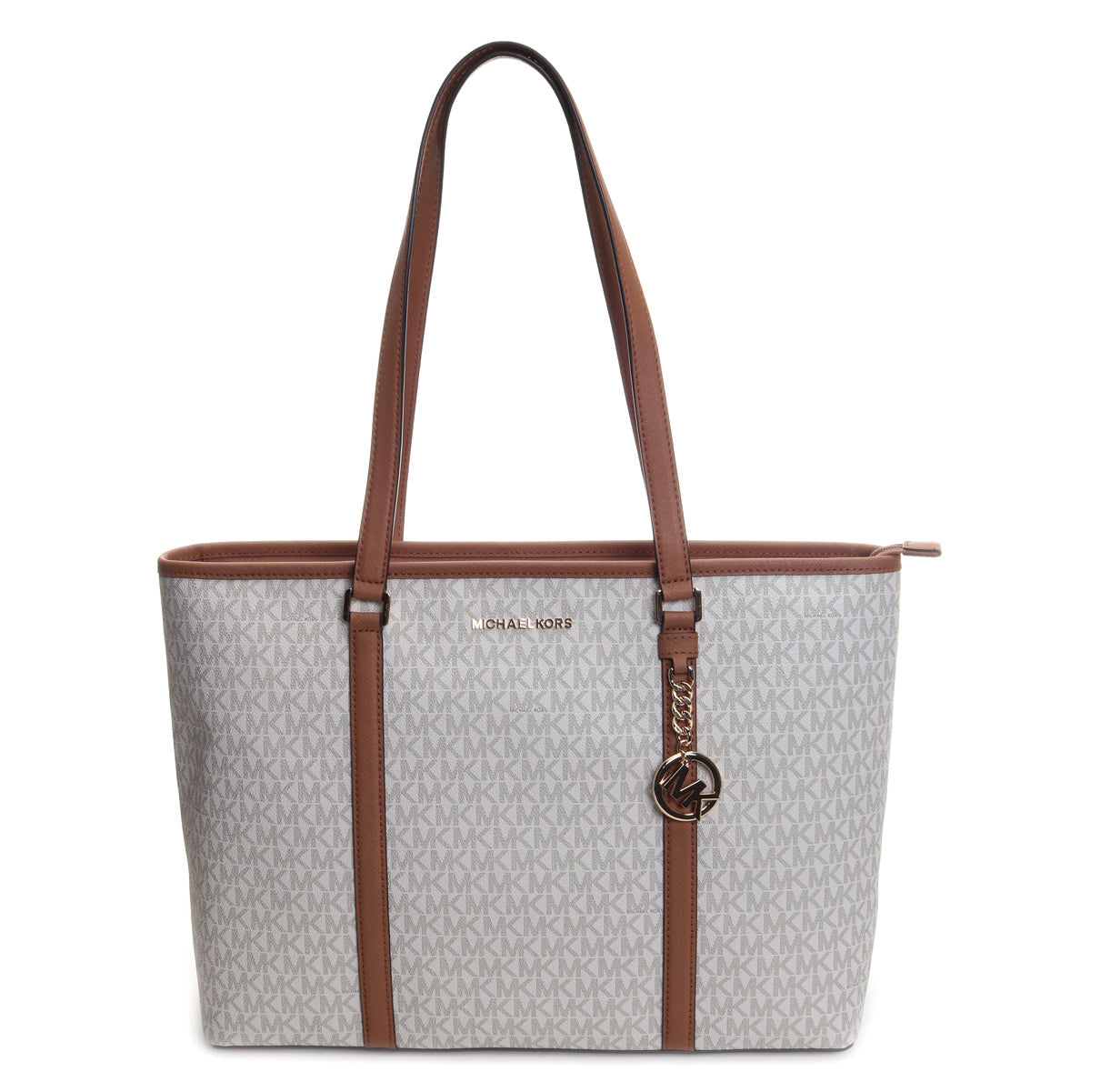 Michael Kors Sady Large Tote Vanilla/Acorn (35F8GD4T7B)