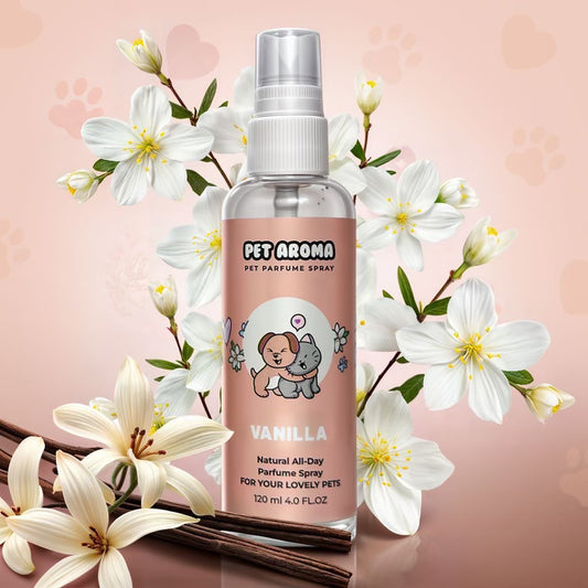 Pet Aroma Vanilla Natural All-Day Perfume 4.0 oz 120 ml