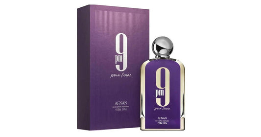 Afnan 9 PM Pour Femme Eau De Parfum 3.4 Fl. Oz 100 ml