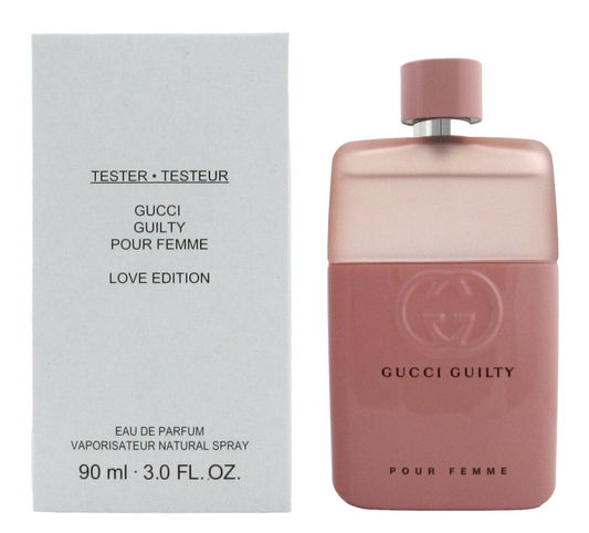 Gucci Guilty Pour Femme Love Edition EDP 3.0 oz 90 ml TESTER in white box