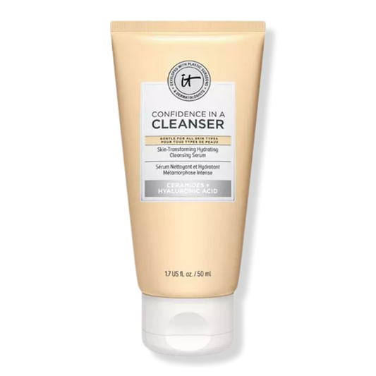 IT Cosmetics Travel Size Confidence in a Cleanser Gentle Face Wash 1.7 oz
