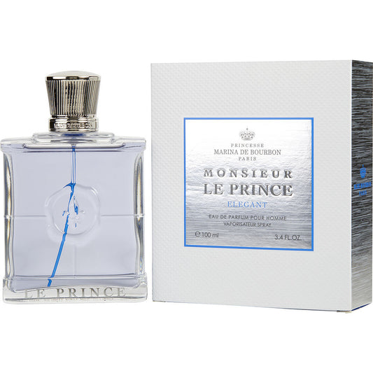 Marina De Bourbon Monsieur Le Prince Elegant Eau De Parfum Spray 3.4 oz/100 ml