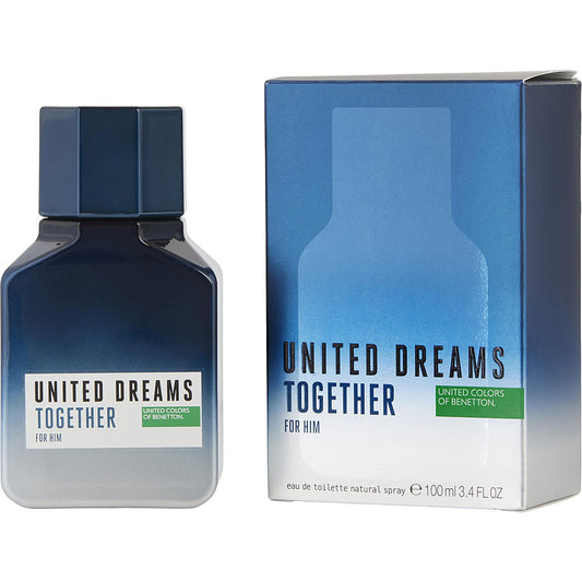 Benetton United Dreams Together For Him Eau De Toilette Spray 3.4 oz 100 ml