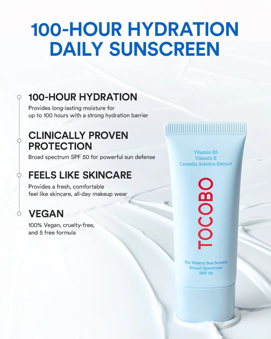 TOCOBO Bio Watery Sunscreen SPF 50 (40ml)
