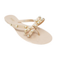 Ann More Malaga Jelly Sandals Pearl Beige