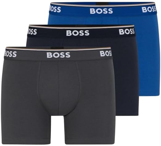 Hugo Boss Power Boxer Brief Cotton Stretch Pack Of 3