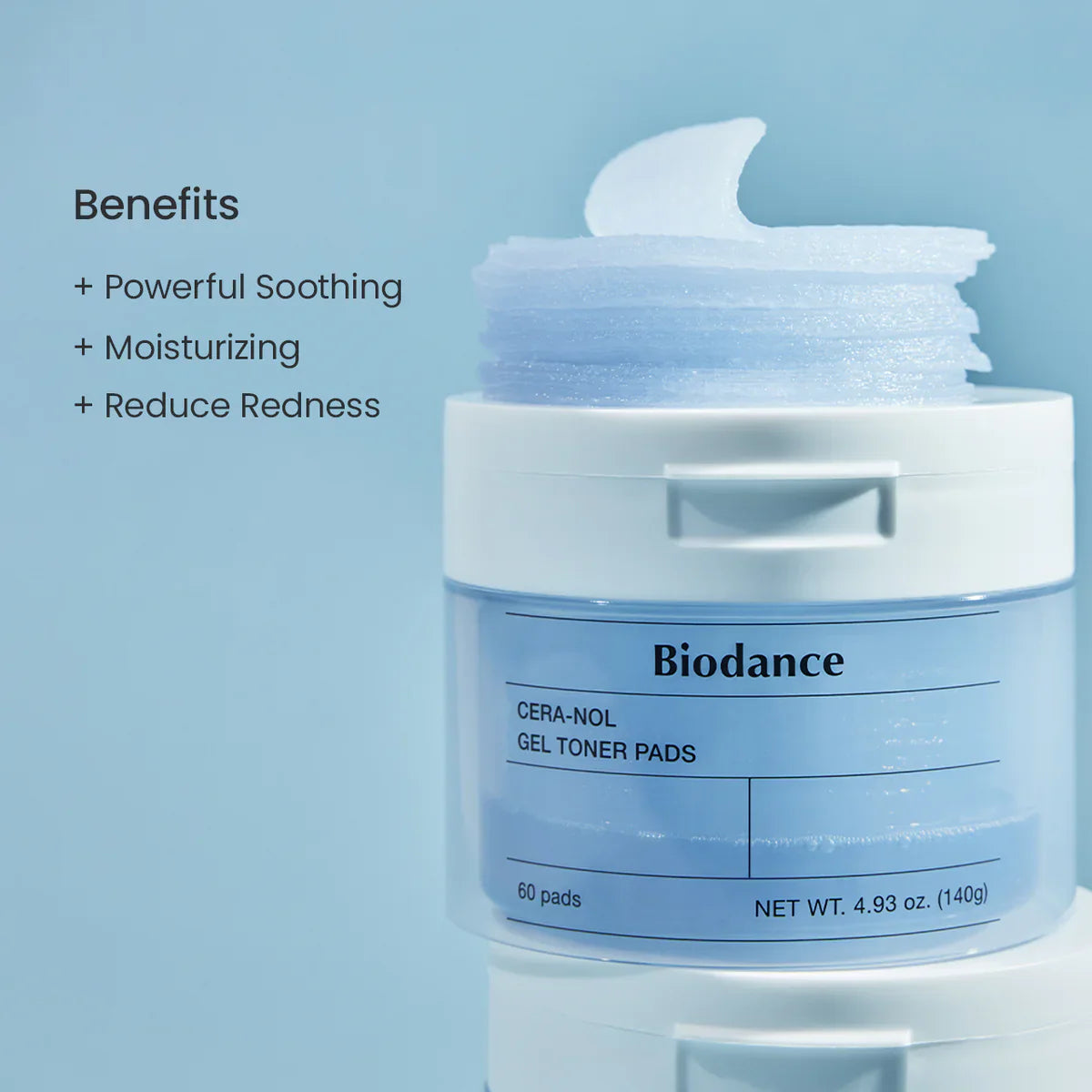 Biodance Cera-Nol Gel Toner Pads 60 Pads 140 g 4.93 oz