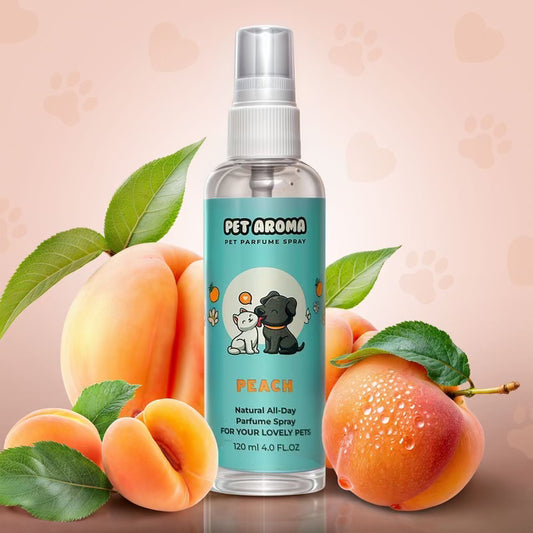 Pet Aroma Peach Natural All-Day Perfume 4.0 oz 120 ml