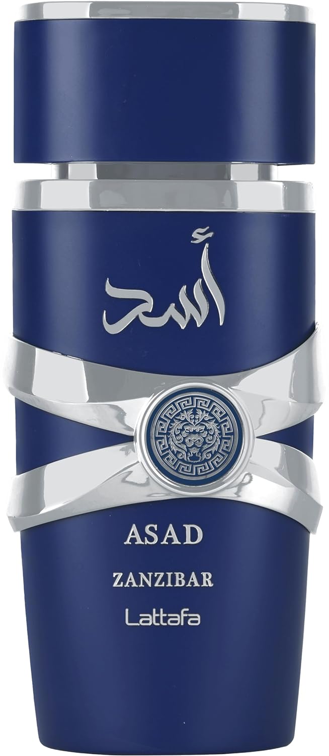 Lattafa Asad Zanzibar for Men Eau de Parfum Spray 3.4 oz 100 ml