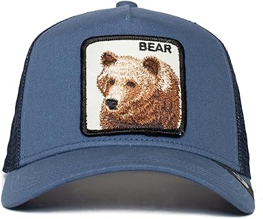 Goorin Bros Trucker Hat Men Mesh Baseball SnapBack Cap Bear