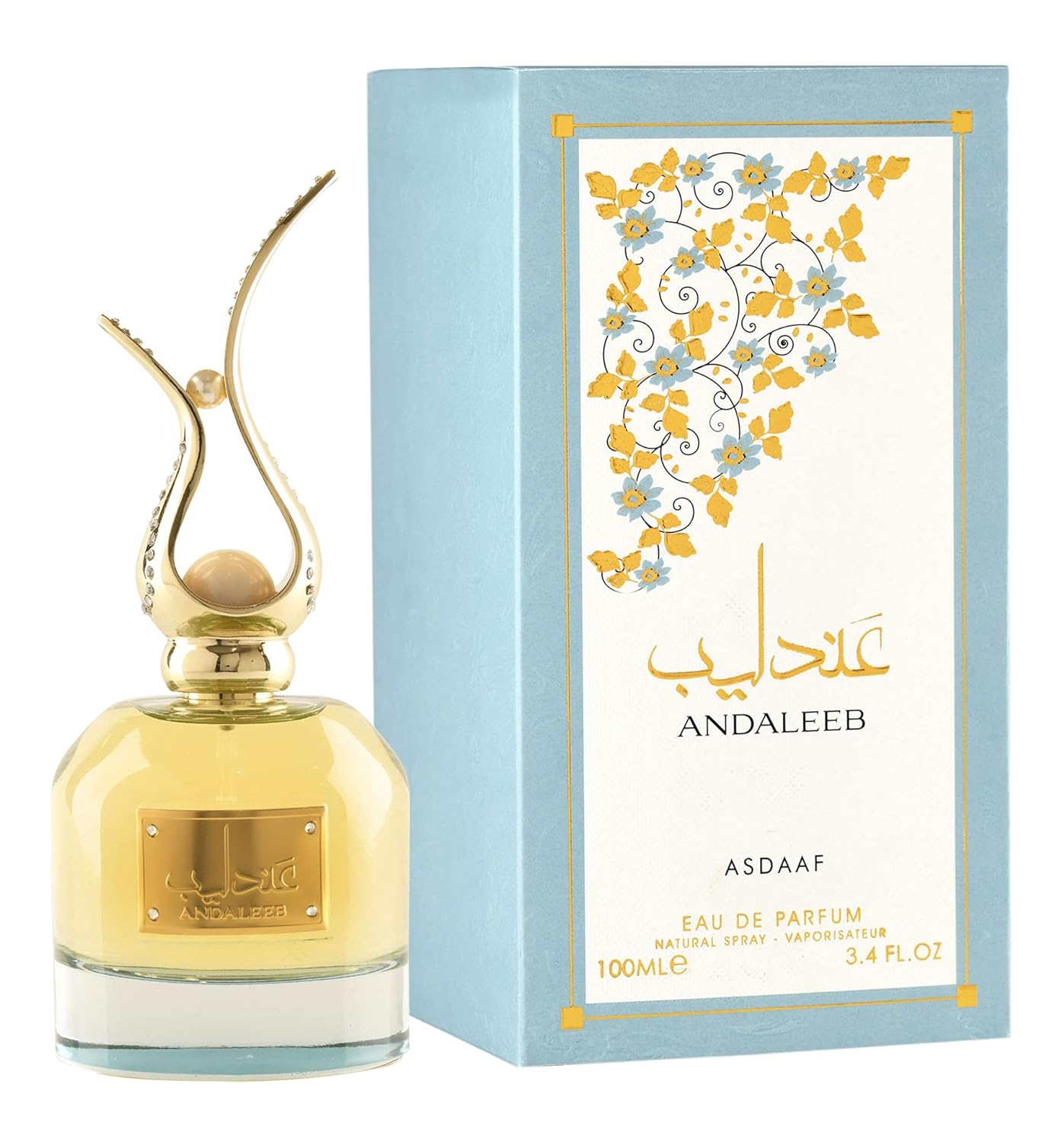 Asdaaf Andaleeb for Unisex Eau de Parfum 3.4 oz 100 ml