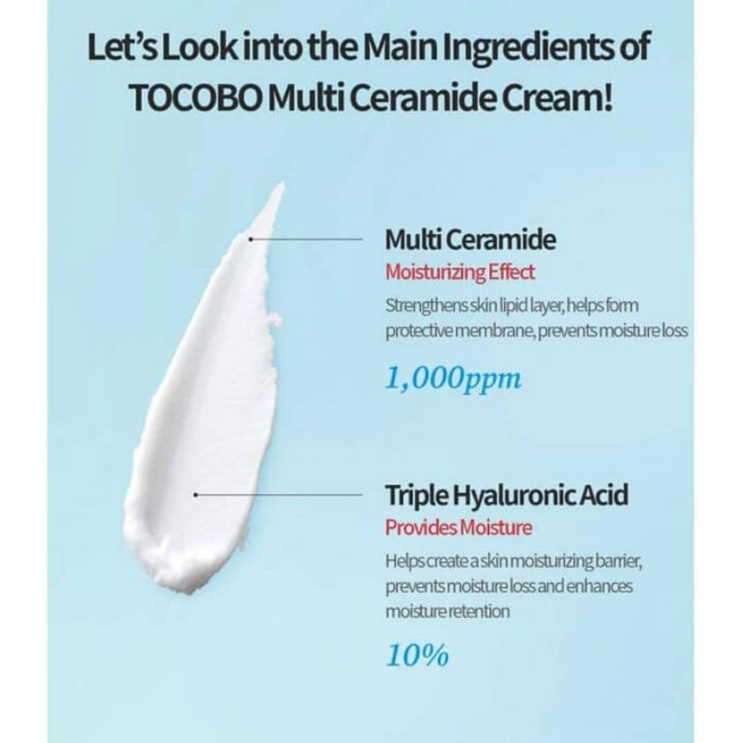 TOCOBO Multi Ceramide Cream (50 ml / 1.69 fl oz)