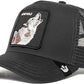 Goorin Bros Trucker Hat Men Mesh Baseball SnapBack Cap Lone Wolf