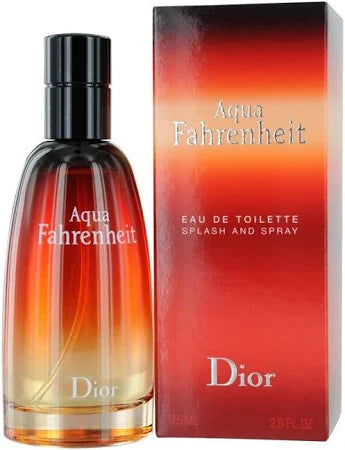 Aqua Fahrenheit EDT 75ml 2.5 oz splash and spray for Men Brand new in box