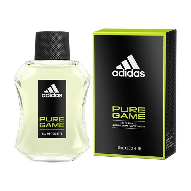Adidas Pure Game Eau De Toilette For Men 3.3oz/100ml