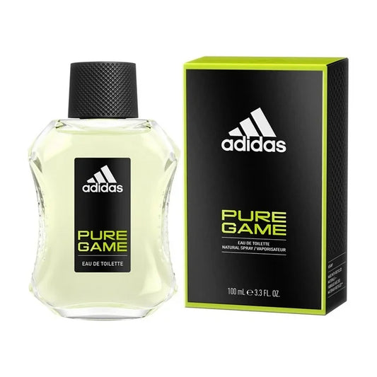 Adidas Pure Game Eau De Toilette For Men 3.3oz/100ml