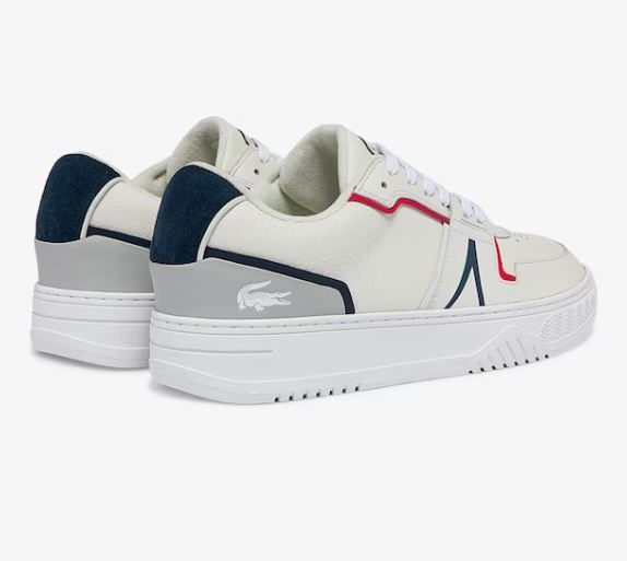 Lacoste Men's L001 Sneaker White,Navy,Red
