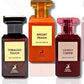 Maison Alhambra Toscano Leather, Bright Peach, & Lovely Cherie EDP - 80Ml (2.7 Oz) (AMAZING BUNDLE)