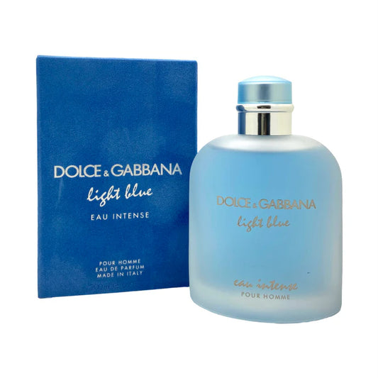 Dolce & Gabbana Light Blue Eau Intense Pour Homme Eau de Parfum 200 ml / 6.7 oz**NEW SEALED**