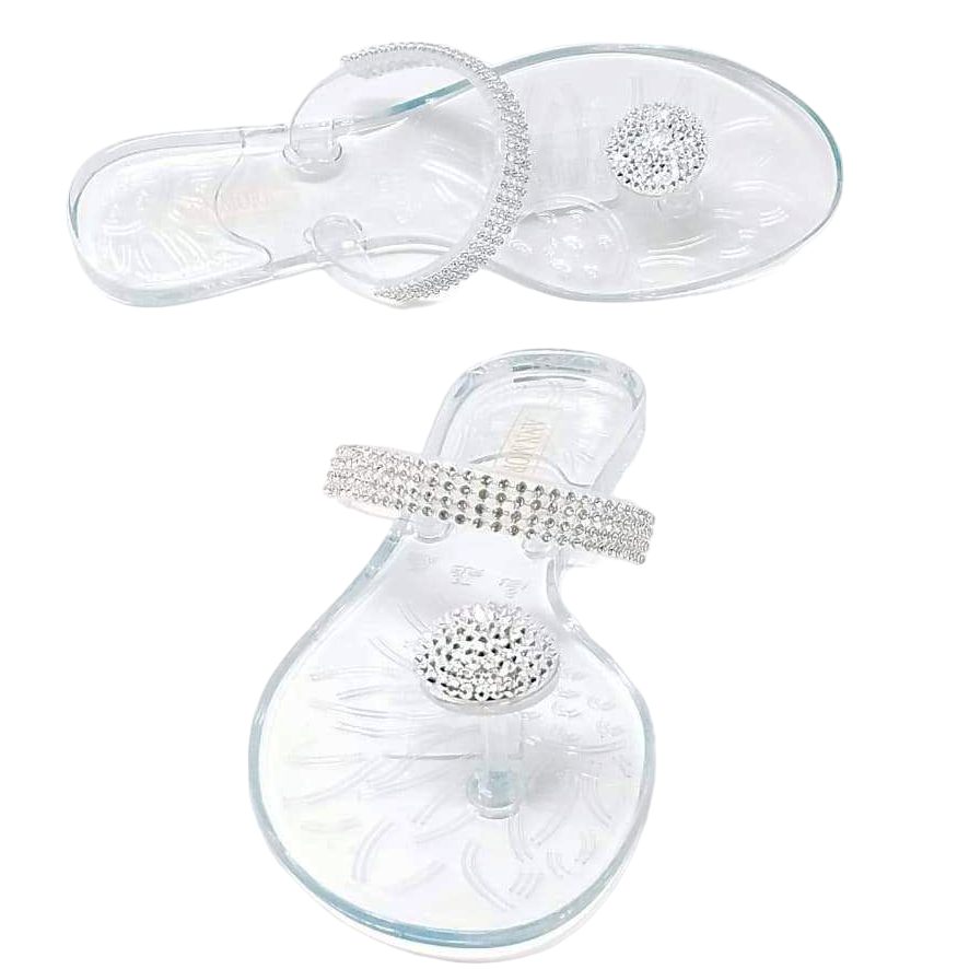 Ann More Milan Jelly Sandal Clear