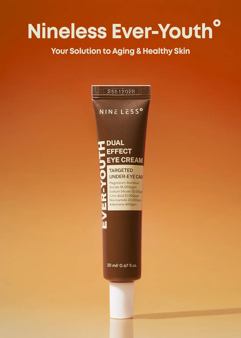 NINE LESS Ever-Youth Dual Effect Eye Cream 20 ml / 0.67 oz