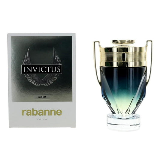 Paco Rabanne Men's Invictus Parfum 3.4 oz 100 ml