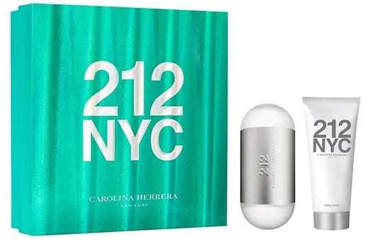 212 NYC 2 PCS Gift Set EDT 2.7 oz 80 ml Women By Carolina Herrera