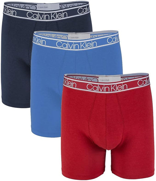 Calvin Klein Men's Bamboo Comfort 3 Multipack Boxer Brief
