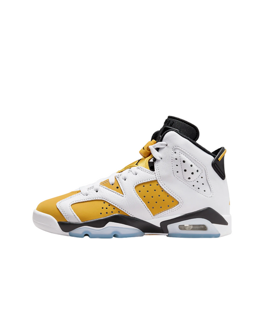 Air Jordan 6 Retro "Yellow Ochre"  GRADE SCHOOL Style: 384665-170