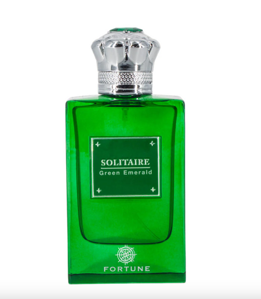 Fortune Solitaire Green Emerald 2.7 oz Eau De Parfum For Men & Women