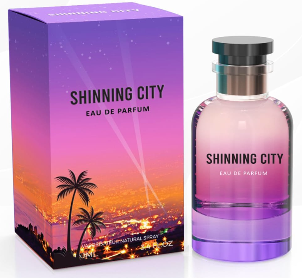 Shinning City Eau de Parfum 100 ml 3.4 oz  by Milestone