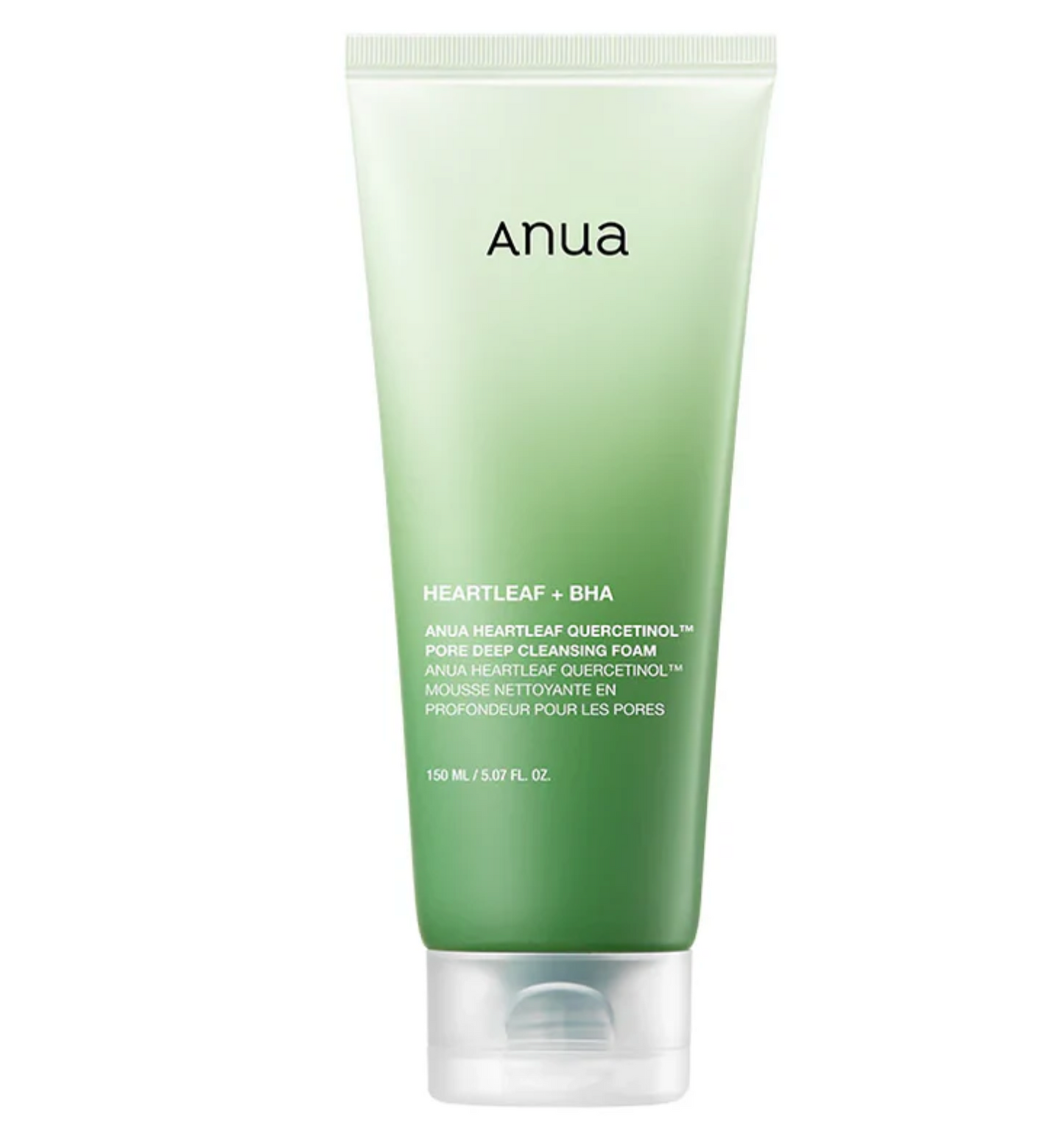 Anua Heartleaf + Quercetinol Pore Deep Cleansing Foam 150 ml / 5.07 fl oz
