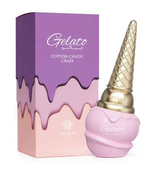 Gelato Cotton Candy Craze Eau de Parfum 100 ml / 3.4 oz by Amaran