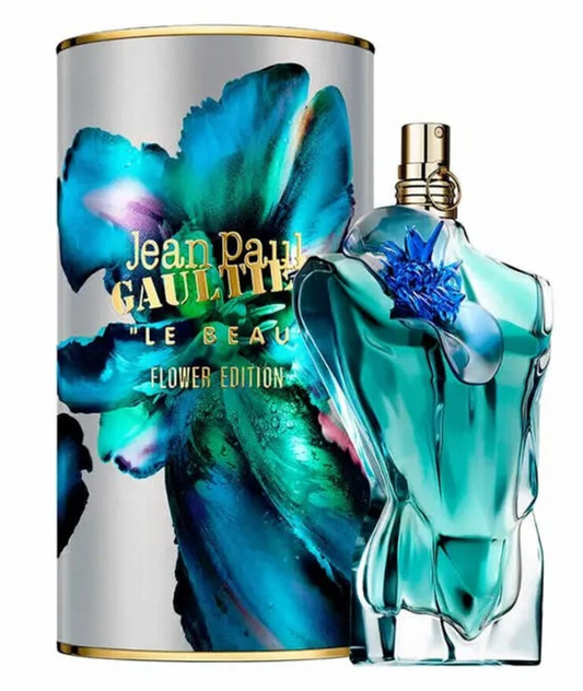Jean Paul Gaultier Le Beau Flower Edition Eau de Parfum – 4.2 oz / 125 ml