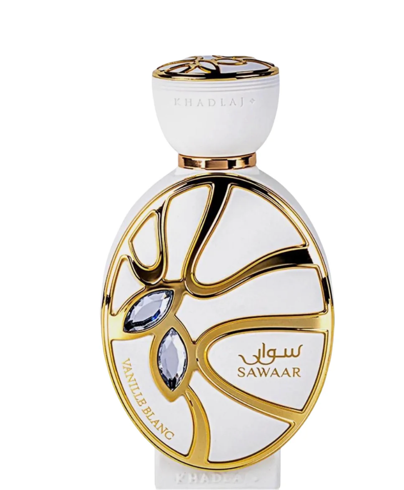 Khadlaj Sawaar Vanille Blanc Extrait de Parfum Spray 3.4 oz / 100 ml