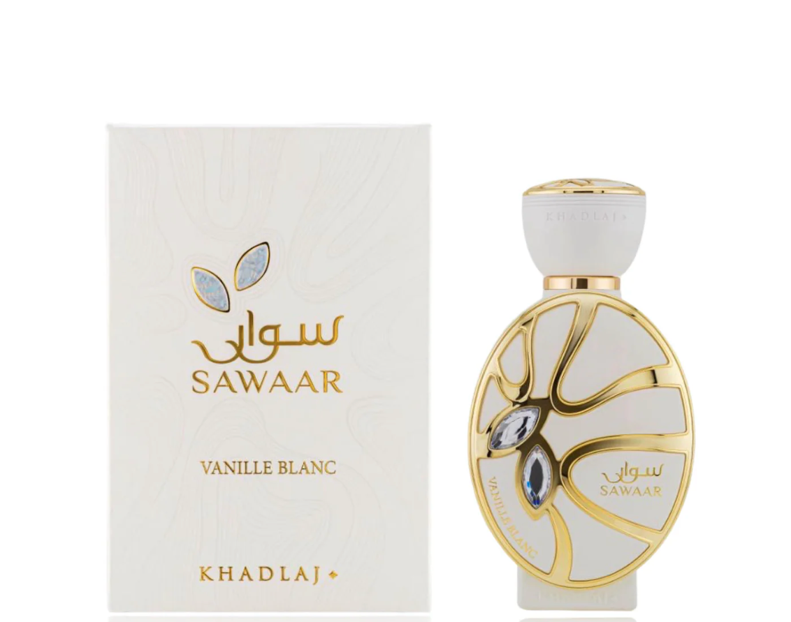 Khadlaj Sawaar Vanille Blanc Extrait de Parfum Spray 3.4 oz / 100 ml