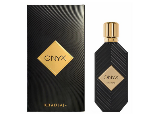 Khadlaj Onyx Gold Eau de Parfum Spray 3.4 oz / 100 ml