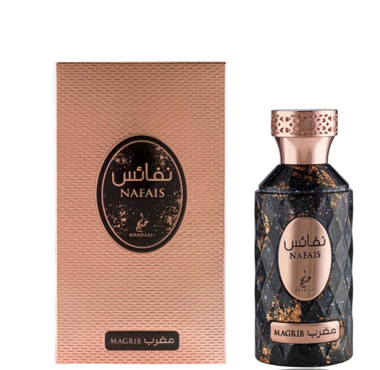 Khadlaj Unisex Nafais Magrib Eau de Parfum Spray 3.4 oz / 100 ml