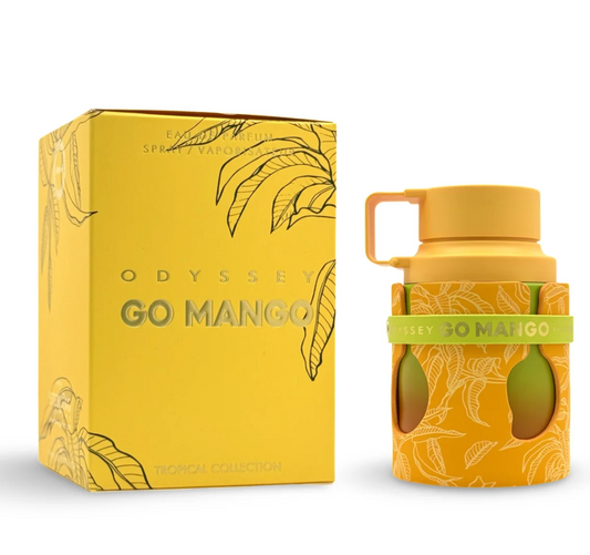 Armaf Men’s Odyssey Go Mango Tropical Collection Eau de Parfum Spray 3.4 oz / 100 ml