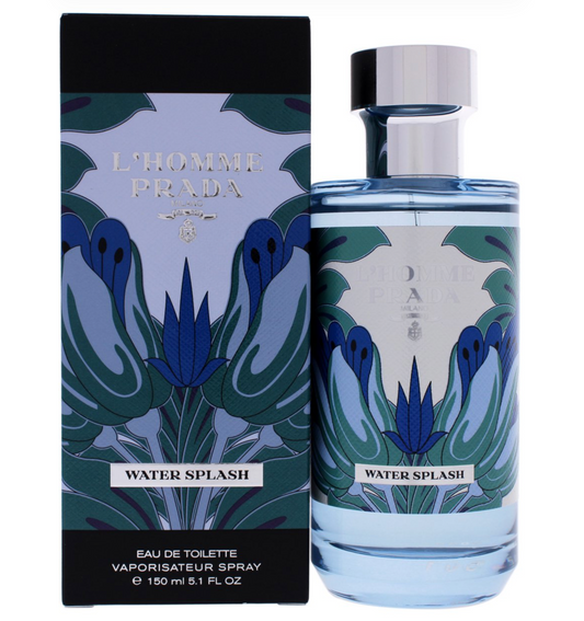 Prada L’Homme Water Splash Eau de Toilette 5.1 oz / 150 ml