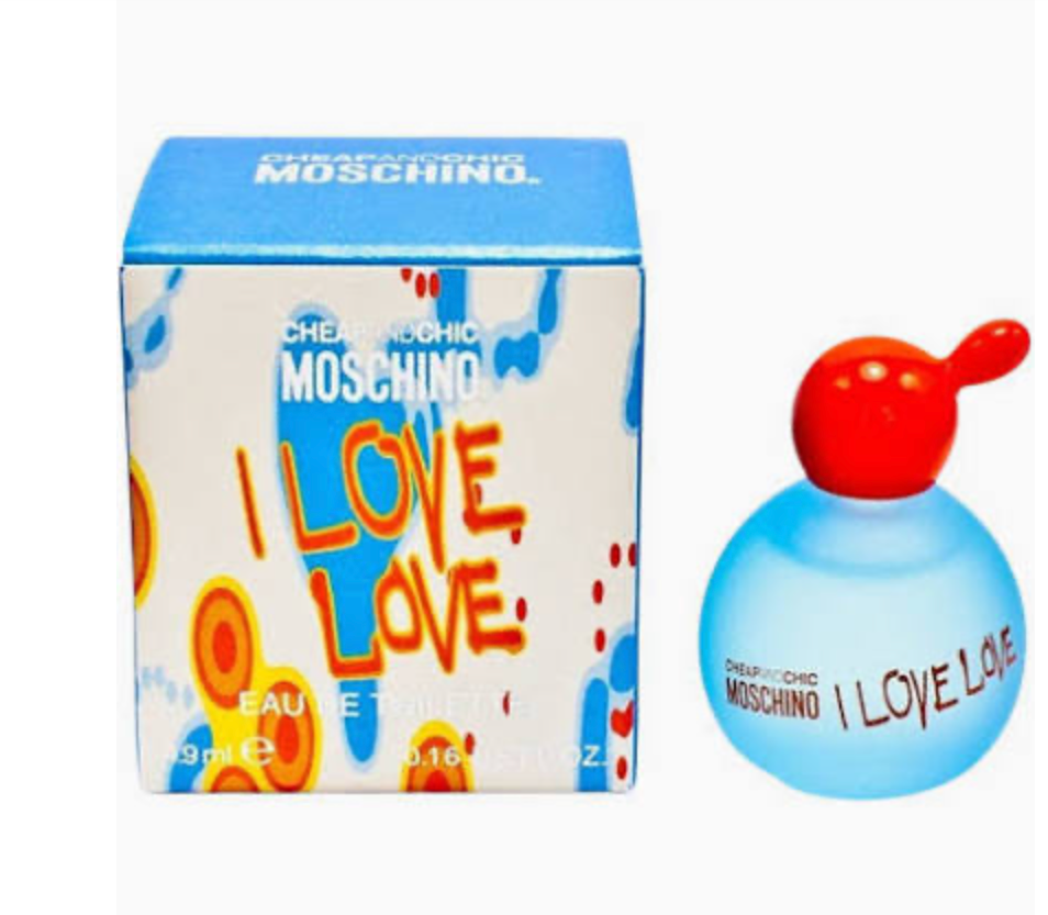 Moschino Cheap & Chic I Love Love Eau de Toilette Mini 0.17 oz / 4.9 ml (1–3 Pack Options)