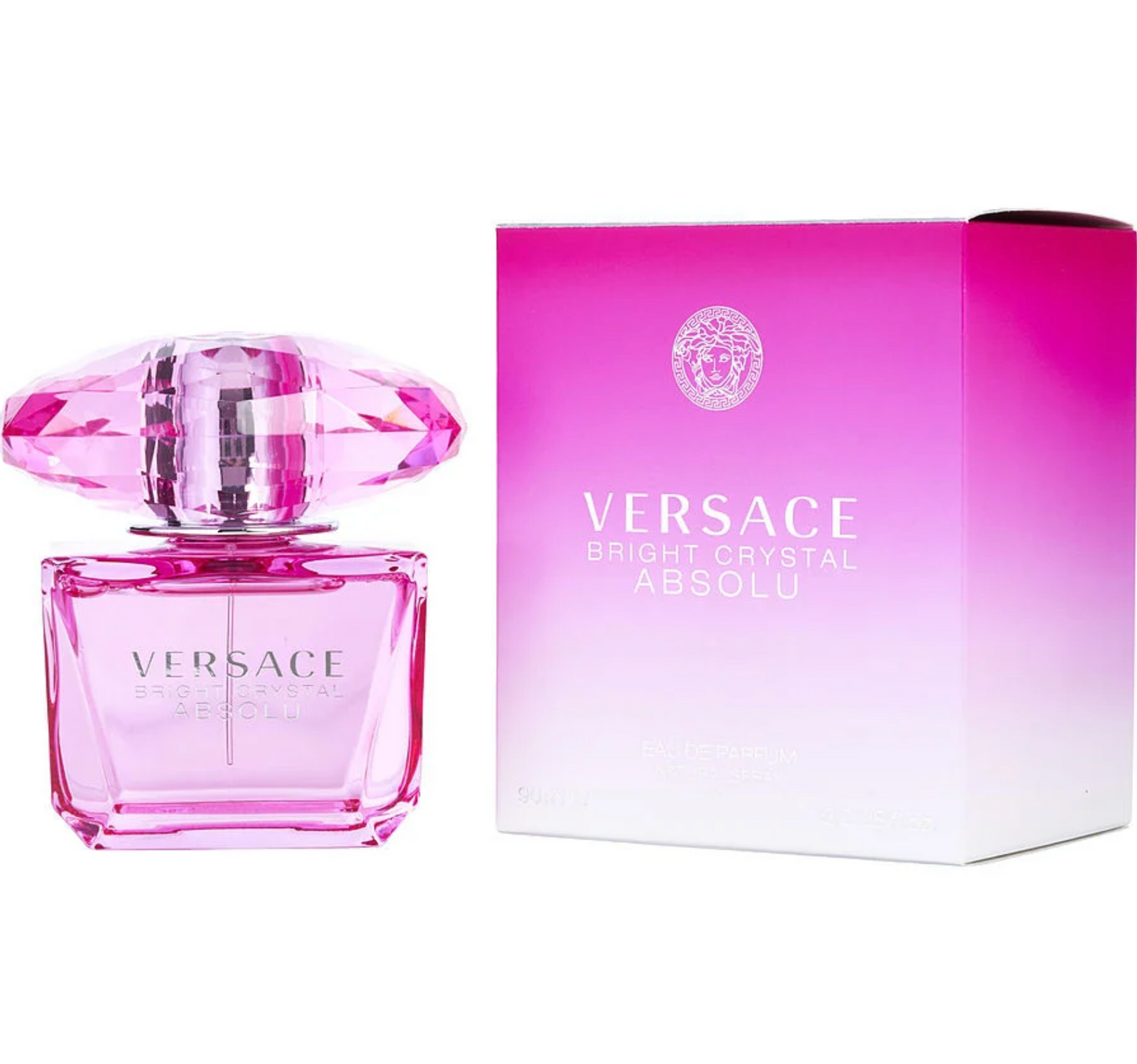 Versace Bright Crystal Absolu Eau de Parfum Mini 0.17 oz / 5 ml (1–3 Pack Options)