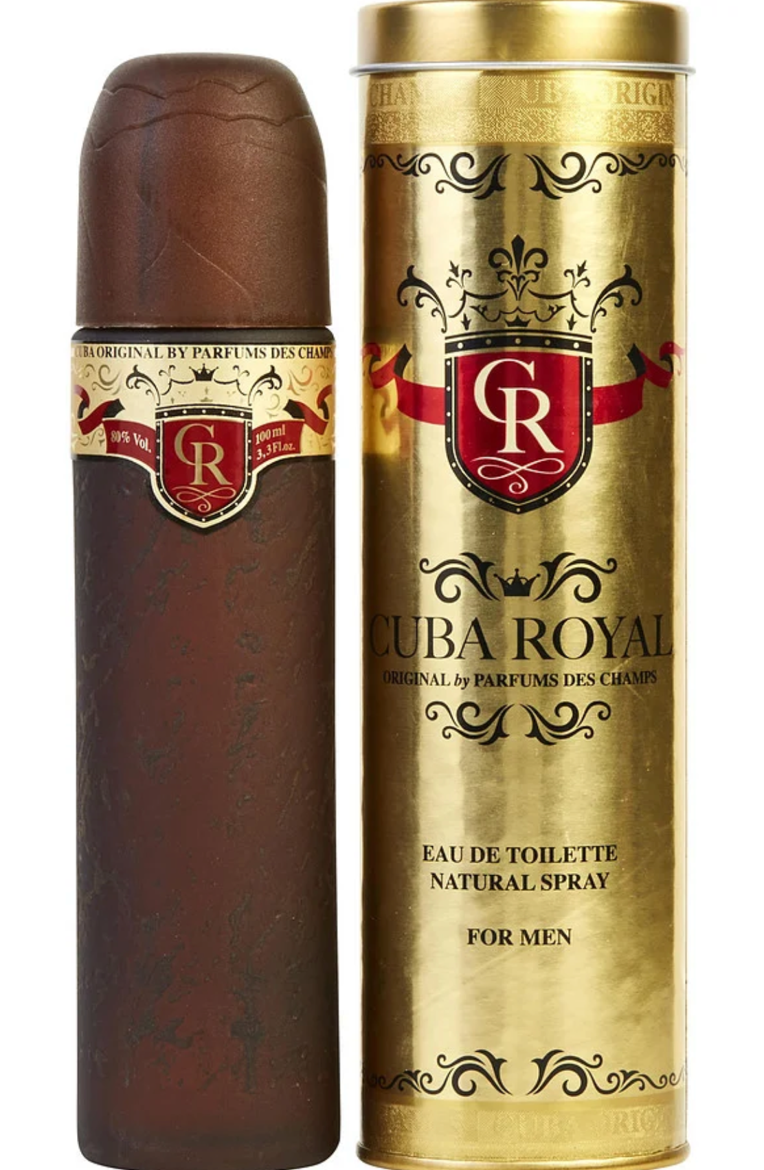 Cuba Royal by Cuba for Men Eau de Toilette – 3.3 oz / 100 ml (1–2 Pack Options)