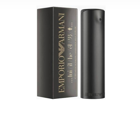 Giorgio Armani Emporio Armani He Eau de Toilette for Men – 3.4 oz / 100 ml