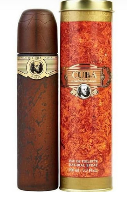 Cuba Gold by Cuba for Men Eau de Toilette – 3.3 oz / 100 ml (1–2 Pack Options)