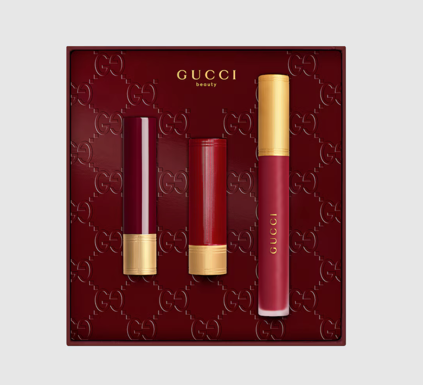 Gucci Beauty Rosso Ancora Lipstick Gift Set – Rafaelos