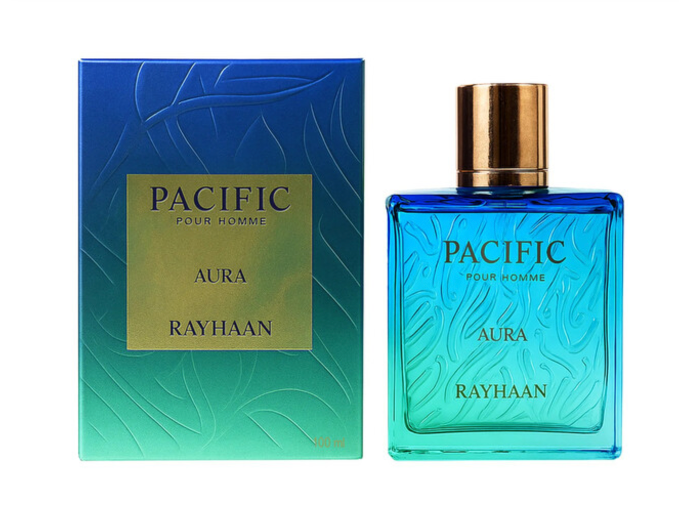 Rayhaan Pacific Aura Eau de Parfum Spray 3.4 oz / 100 ml