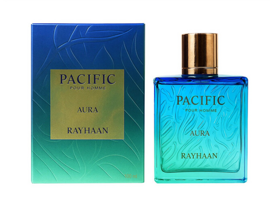 Rayhaan Pacific Aura Eau de Parfum Spray 3.4 oz / 100 ml